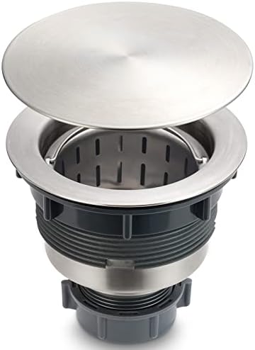 GZILA 3.5" Kitchen Sink Drain Strainer Assembly Kit with Stopper