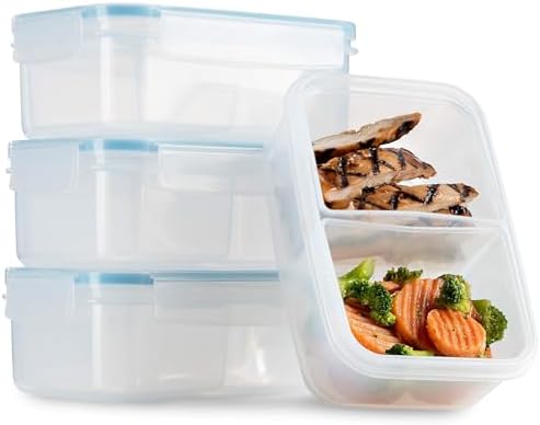 Komax Biokips Lunch Containers Set of 4 - Airtight Food Storage