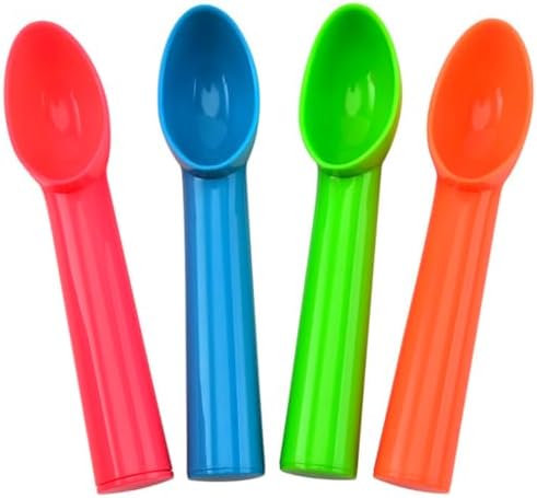 4PCS 19x4cm Food Grade PP Plastic Ice Cream Scoop Kitchen Accessories