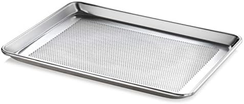 New Star Foodservice Commercial Grade 18-Gauge Aluminum Sheet Pan/Bun