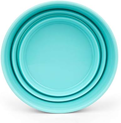 CARTINTS Collapsible Bowls With Lids Silicone Food Storage Containers