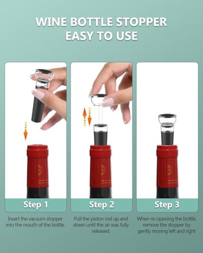 Electric Wine Opener Gift Set – Rechargeable Automatic Corkscrew with