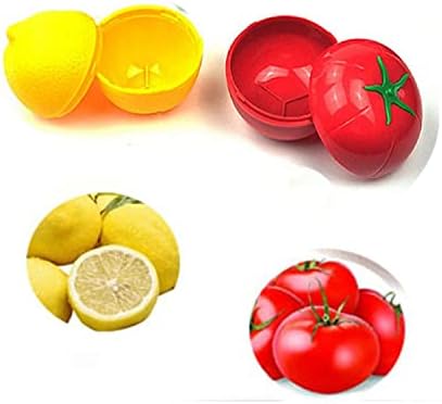 Onion Bell Pepper and Tomato Storage Container Lemon Saver Holder