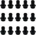 15-Pieces Vacuum Wine Stoppers Set, Silicone Reusable Bottle Sealers