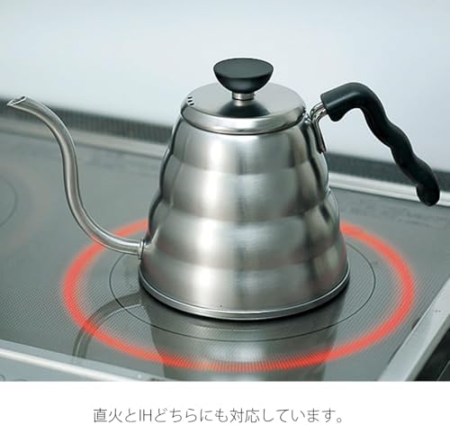 Hario V60 Buono Stainless Steel Drip Kettle, 1.2L