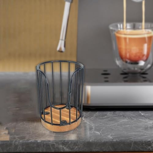 Coffee Filter Holder Basket Container, Organizer Iron Dispenser Coffee