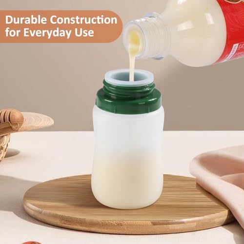 Condiment Squeeze Bottles, 1.3-oz salad dressing container to go, Leak