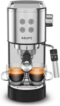 KRUPS 15-Bar Espresso Machine with Milk Frother, Cup Warmer