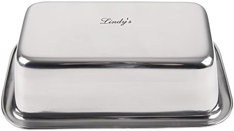 Lindy's Stainless Steel Loaf Pan for Baking Bread, Meatloaf, Cakes