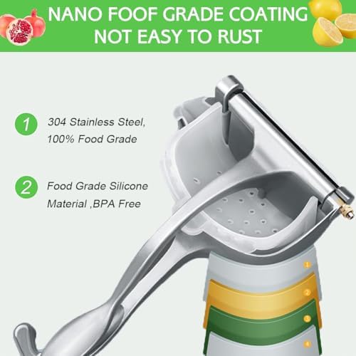 Stainless Steel Manual Lemon Squeezer