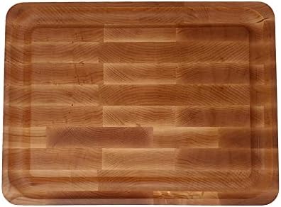 Pit Barrel Cooker EndGrain Medium Cutting Board