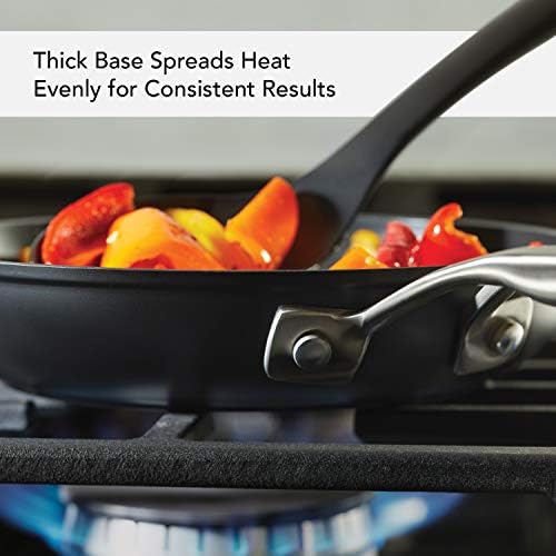 KitchenAid Hard-Anodized Induction Nonstick Frying Pan Set, 2-Piece, Black