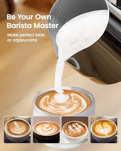 Maestri House Milk Frothing Pitcher, 20oz Espresso Steaming Pitcher