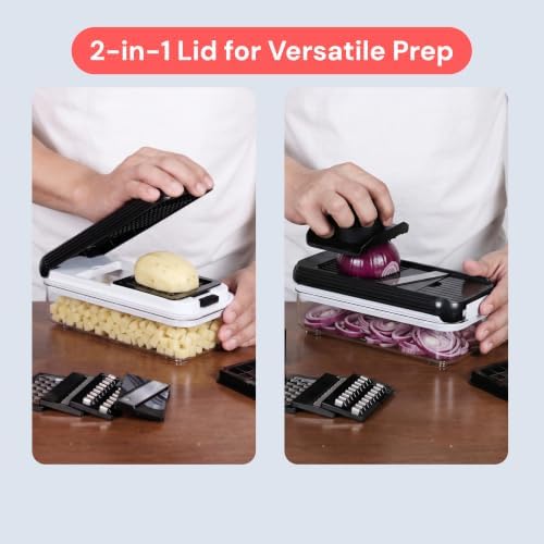 Fullstar 8-in-1 Vegetable Chopper and Mandoline Slicer