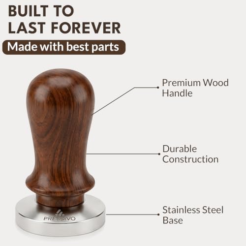 51mm Espresso Accessories Kit - Premium Aluminum Coffee Tamper Set
