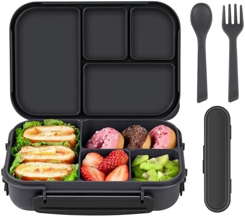 Amathley Lunch Box Kids,Bento Box Adult,Leakproof Lunch Containers for
