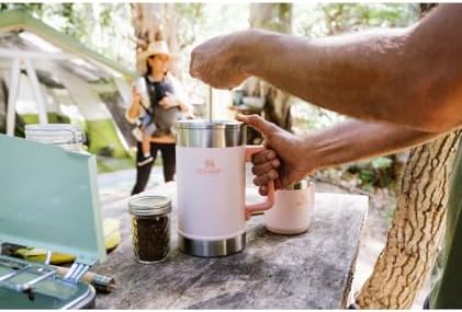 STANLEY Stay-Hot 2.0 French Press, Black
