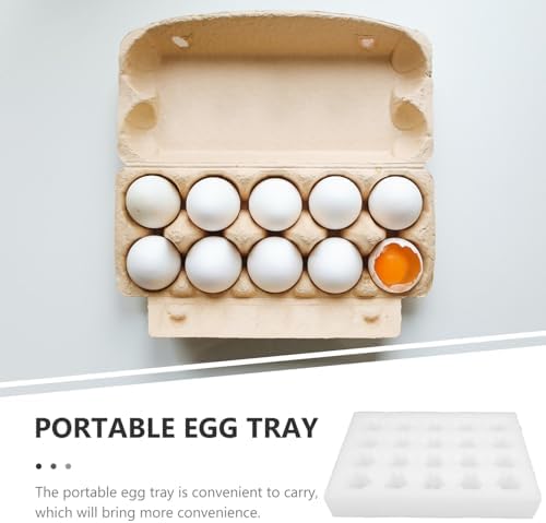 Cabilock 4-Pack Shatter-Proof Egg Holder with Lid