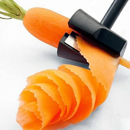 2-in-1 Spiral Funnel Flower Roller and Carrot Grater