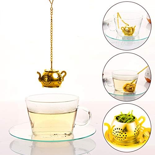 Stainless Steel Tea Filter, Tea Infuser Ball for Loose Leaf Set of 4