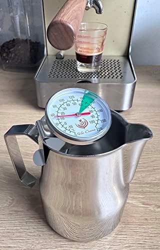 VIA CREMA Milk Frother Jug Thermometer