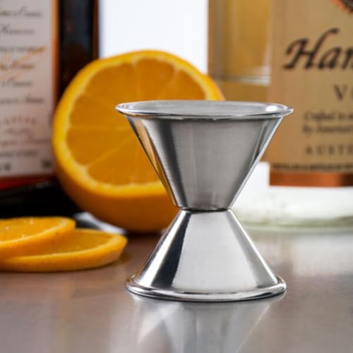 Soro Essentials- 1 oz / 1 1/2 oz Stainless Steel Jigger Set of 2