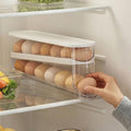 Auto-Rolling Egg Dispenser with Lid, 1 Pack