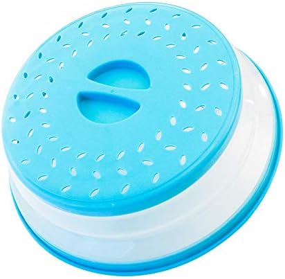 Pack of 2 Collapsible Microwave Food Cover, Splatter Guard,Vented