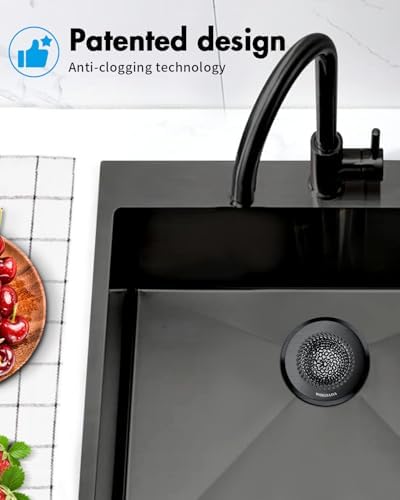 Kitchen Sink Drain Strainer,Patented Reversible Chain Mesh