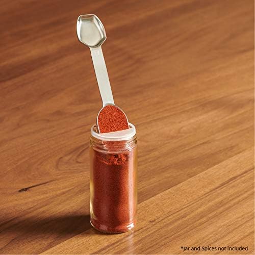 AllSpice Stainless Steel Double Sided Measuring Spoon
