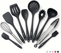 Vayvnt Kitchen Utensils Set, 10PCS Silicone Utensils Set for Cooking