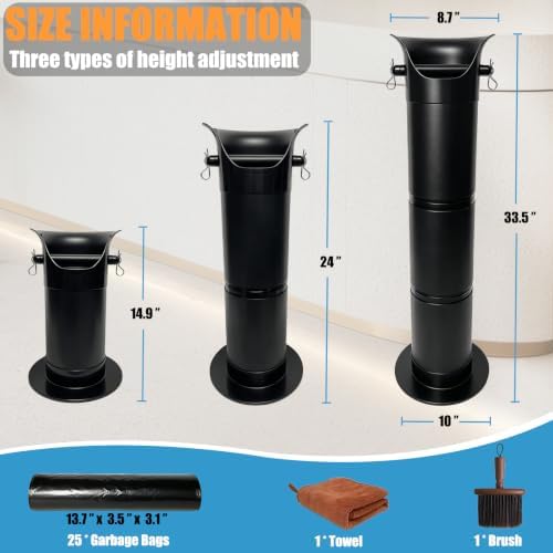 Espresso Knock Box for Coffee Grounds, Commercial Coffee Knock Box