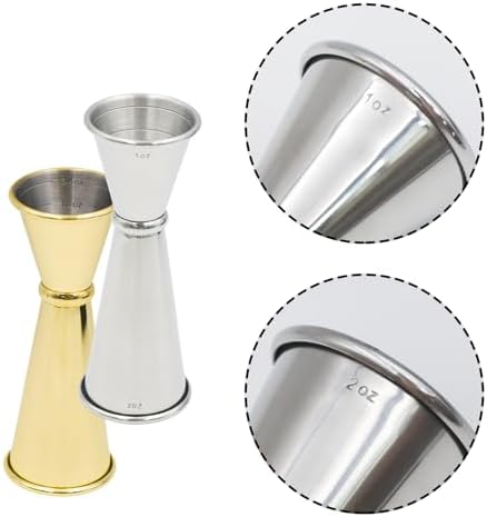 2PCS Cocktail Measuring Cup, Liquor Measuring Jigger, Jiggers For