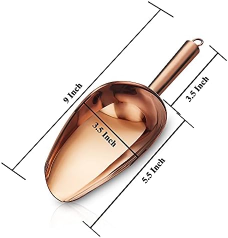 Copper Ice Scoop, Fashion Ice Cream Scoop, Premium Stainless Steel