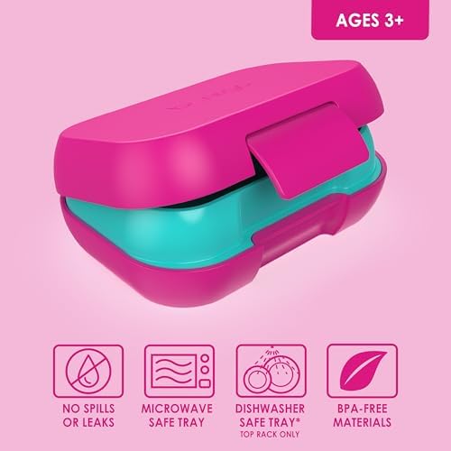 Bentgo Kids Snack Leak-Proof 2 Compartment Bento-Style Container
