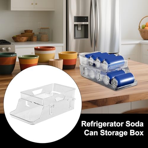 Stackable Refrigerator Soda Can Dispenser