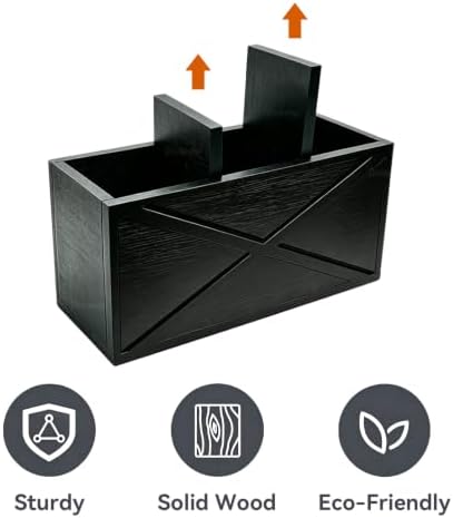 Kitchen Utensil Holder,Countertop Utensil Organizer Pine X-Pattern