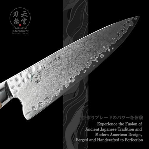Japanese 8-Inch VG-10 Damascus Gyutou Chef Knife