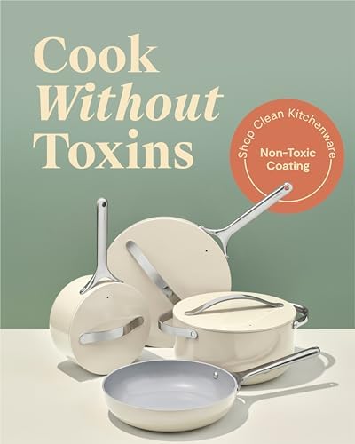 Caraway 12-Piece Non-Stick Ceramic Cookware Set