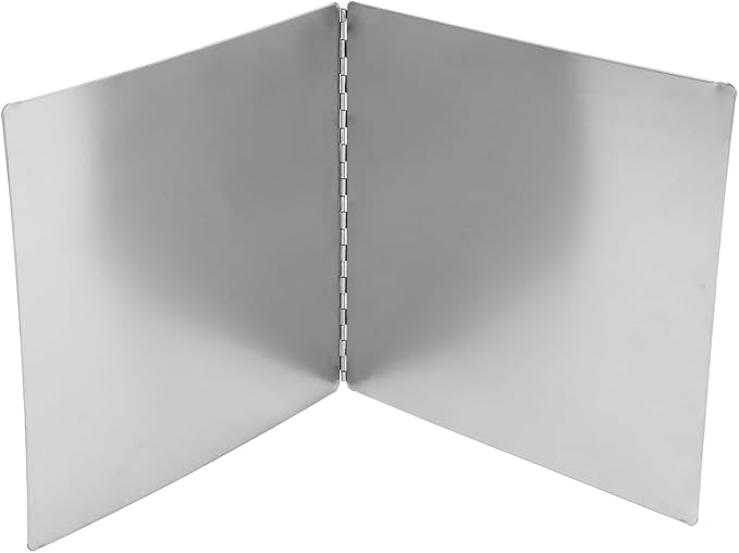 ABOOFAN Stainless Steel Oil-Proof Kitchen Shield 11.8 Inch Foldable Grease by ABOOFAN