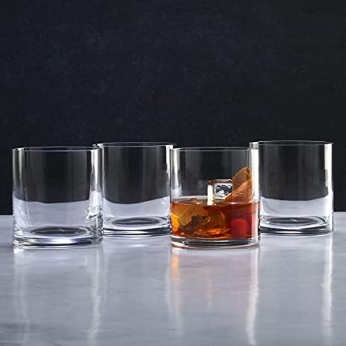 Mikasa Julie Double Old Fashioned Drinking Glass (Set of 4), 15 oz