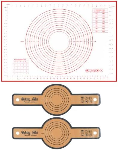 Silicone Baking Mat Set, 3 Pieces, Bread Slings and 28 x 20 Inch