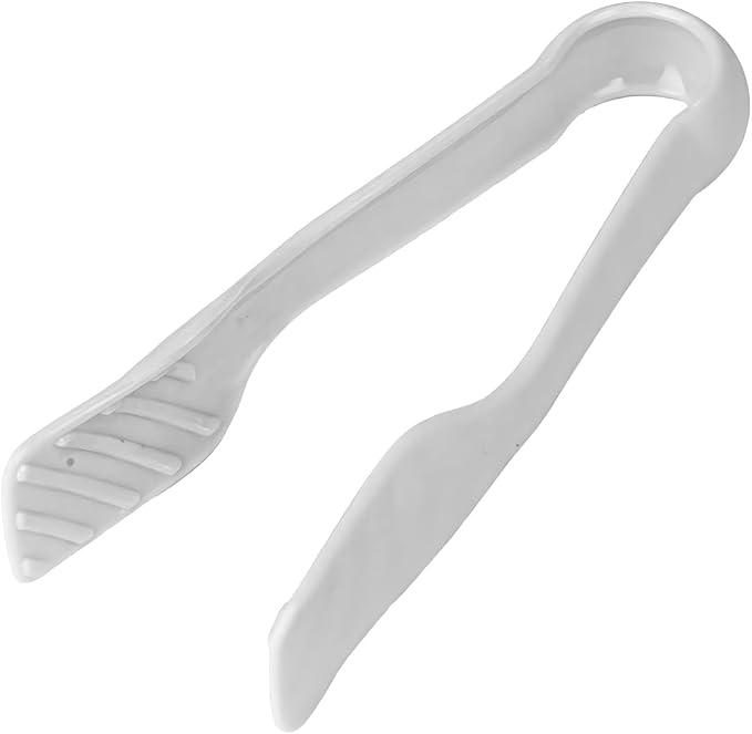 DecorRack 3 Pcs 6” x 8” x 10” Multi Cologray Plastic Tong Set, 3 Pack Durable - Image 5