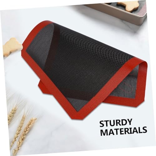 SOLUSTRE Silicone Baking Mat Non Stick Oven Pad Heat Resistant Glass
