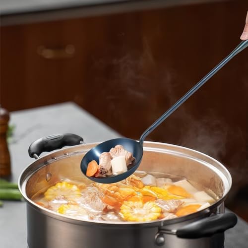 Traditional Hand Made spatula & Ladle Wok Tool Set,Chinese Iron Ladle