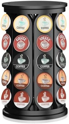 CEHNCEH K Cup Holder, 40 Pods, Black