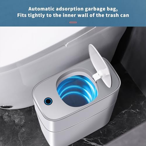 JOYBOS Bathroom Trash Can with Lid, 3 Gallon
