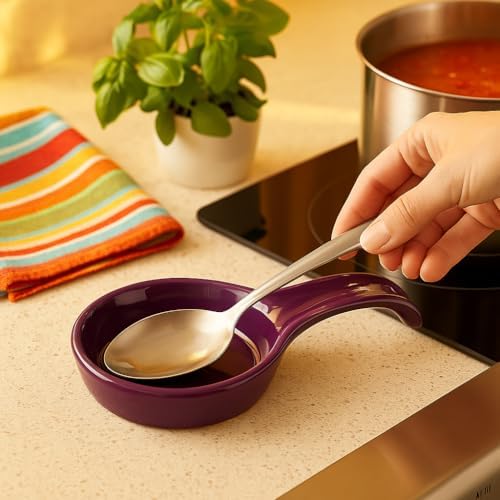 Reston Lloyd Kitchen Counter Utensil Spoon Rest, Ladles, Spaghetti