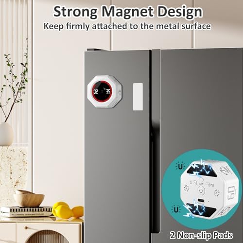 Rechargeable Pomodoro Kitchen Timer