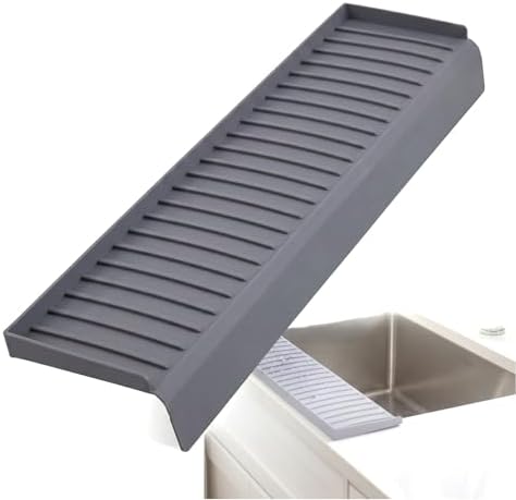 Sink Edge Protector with Suction Cups - 4 x 30 Silicone Sink Splash